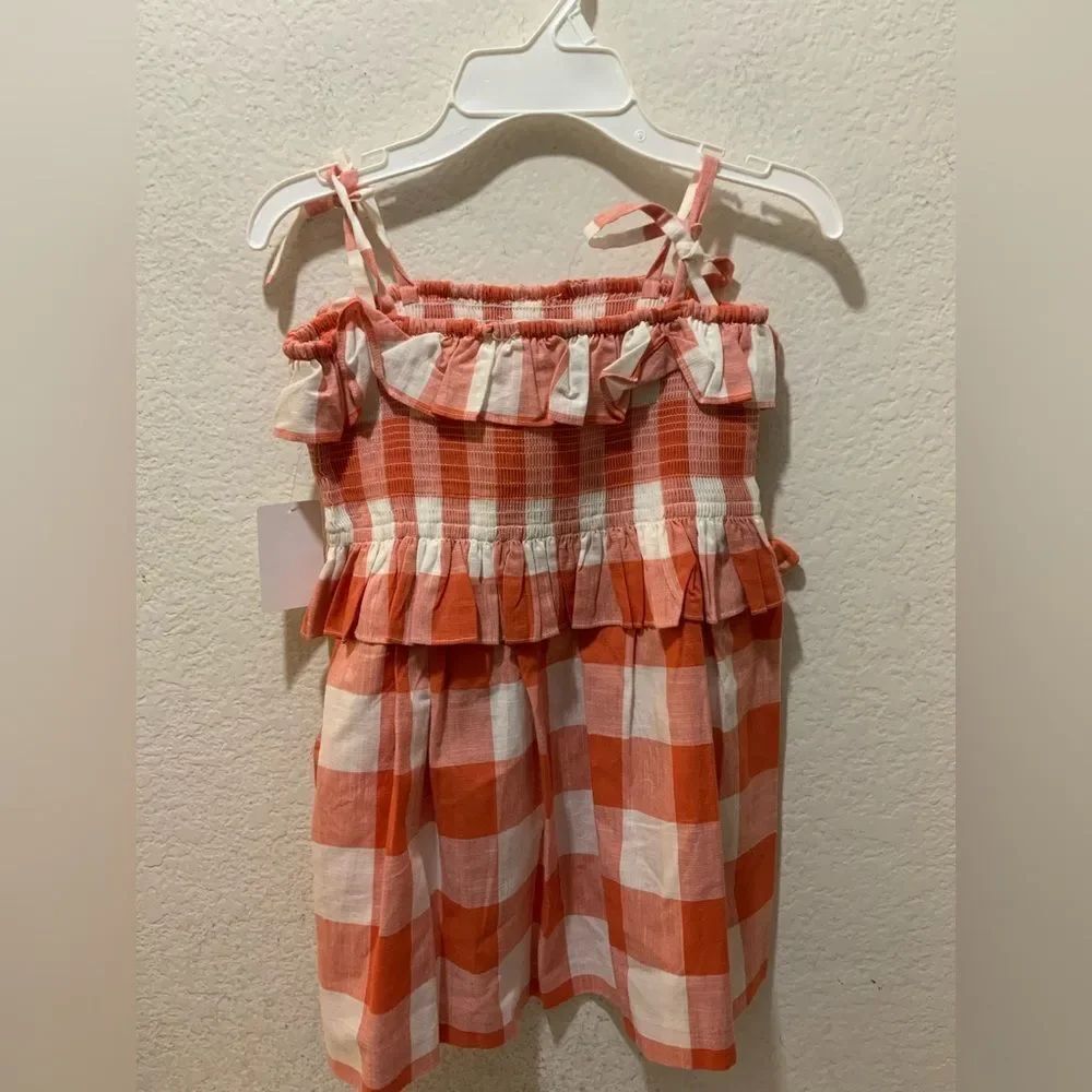 SOPHIE & LUCAS Sophie & Lucas red white  Gingham Dress - 5